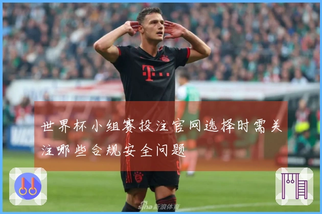 世界杯小组赛投注官网选择时需关注哪些合规安全问题