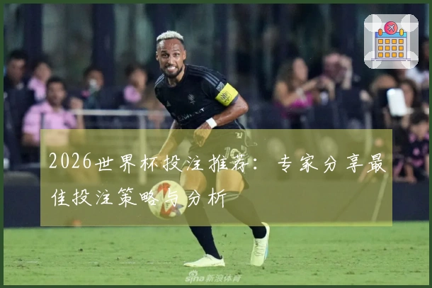 2026世界杯投注推荐：专家分享最佳投注策略与分析